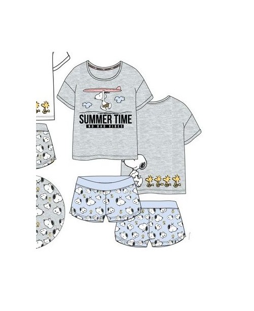 Pijama de verano Snoopy 3519 de Sun City, 2022. BMI.