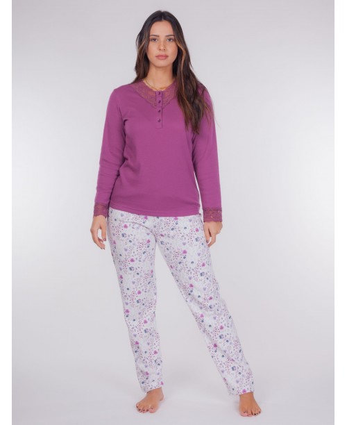 Pijama Flores 22366 (Inv22) R&A